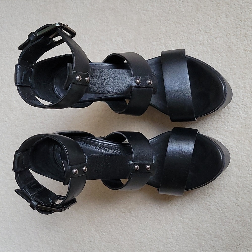 ALLSAINTS Rothko Wedge Platform Sandals